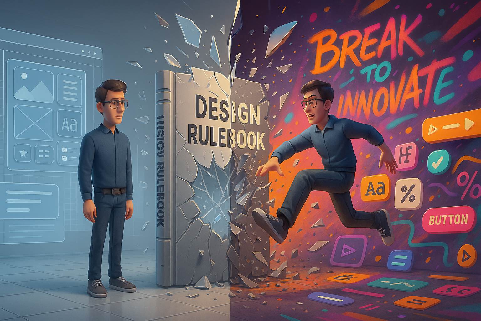 Why Every UI Dev Should Break a Design Rule Once