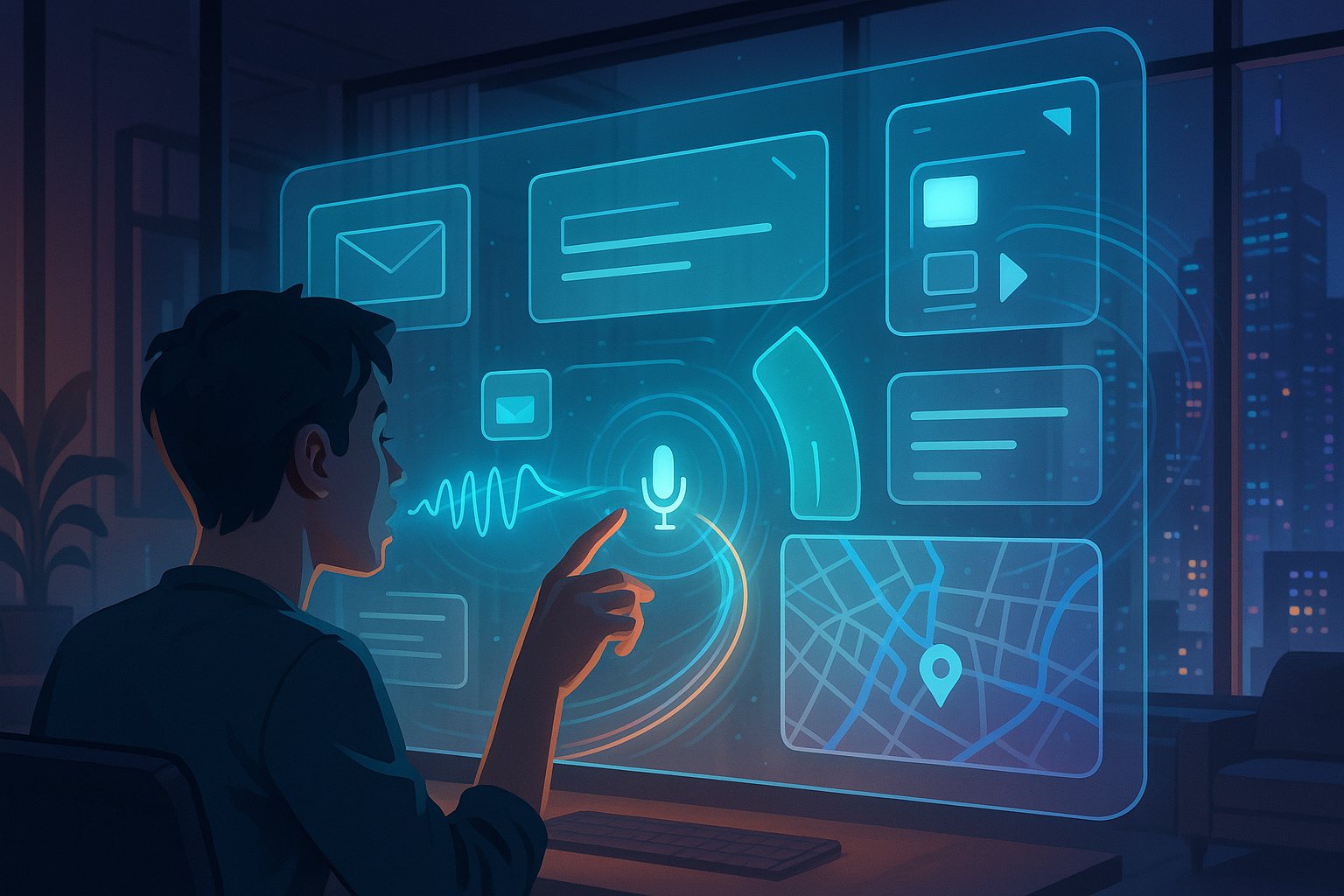 Voice & Gesture Hybrid Interfaces: The Next Frontier in UX