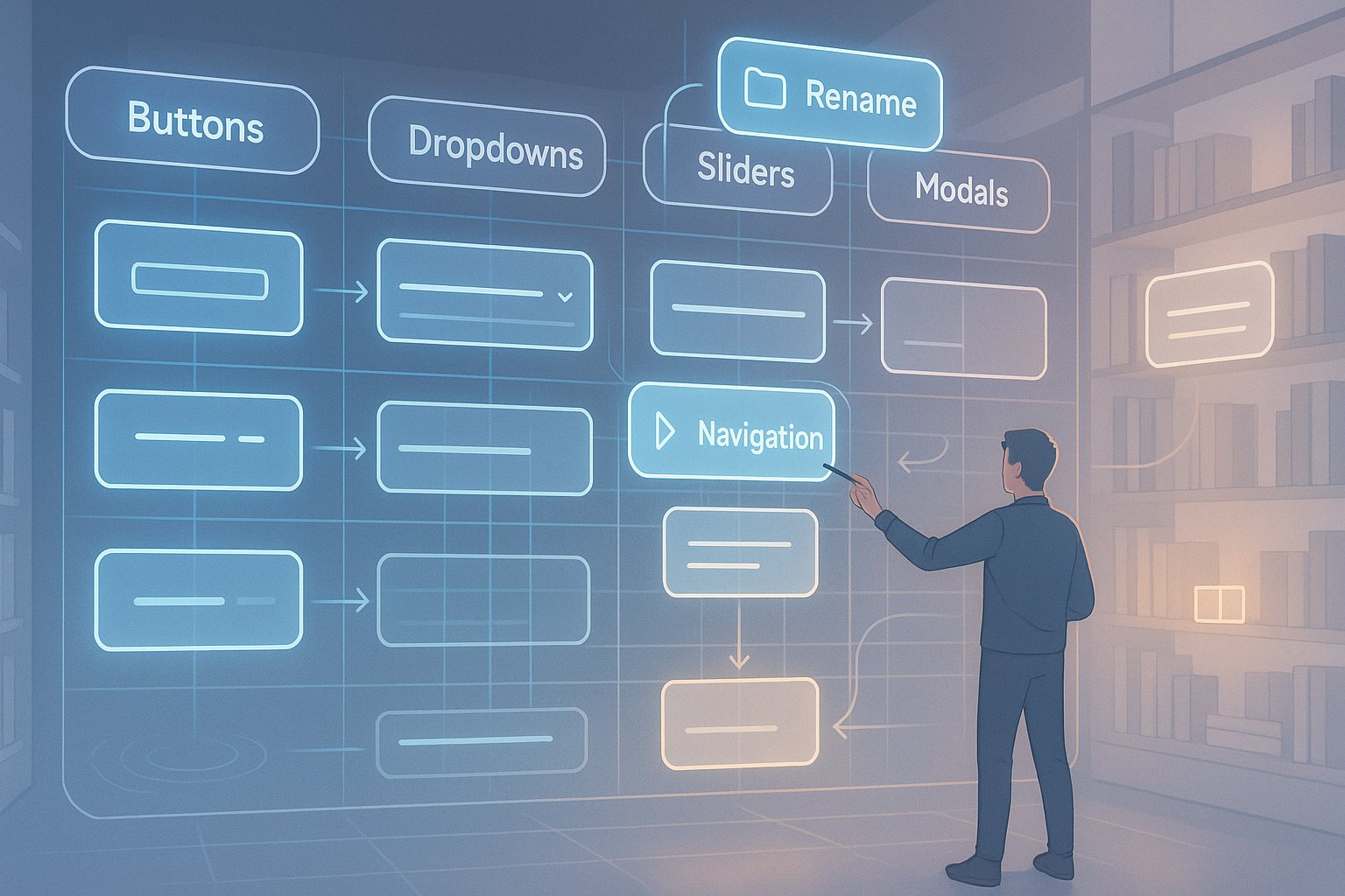 Building a Design Pattern Library: Naming and Organizing UI Components