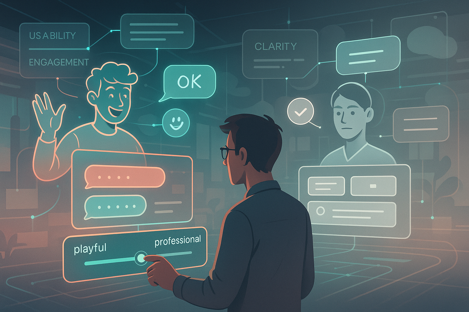 Conversational UI Avatars: Balancing Personality and Usability